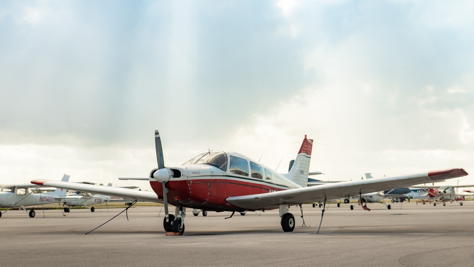 Flying Academy student pilot
